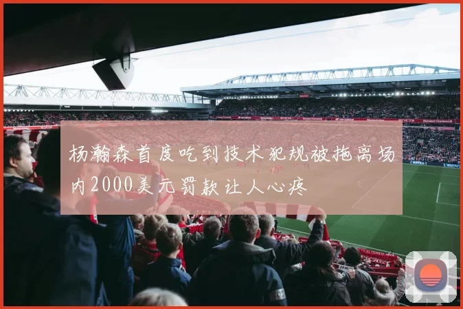 杨瀚森首度吃到技术犯规被拖离场内2000美元罚款让人心疼